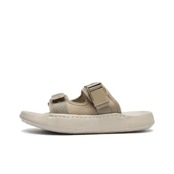Warrior Odor-Resistant Abrasion-Resistant Slide Slippers Men's Khaki