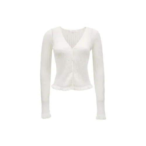 ONLY Knitwear Women's S12 Bright Cream White Color