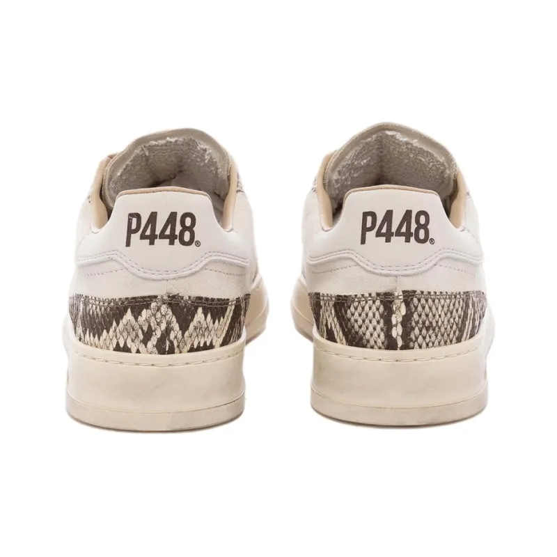 P448 Bali Python Low-Top Skateboard Shoes Unisex Brown-5