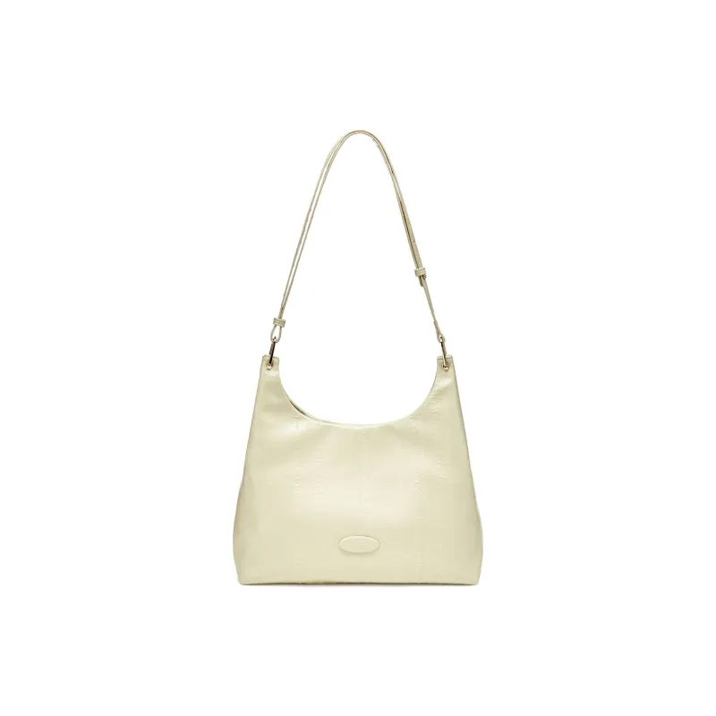 JOSINY Pu Commute Shoulder Bag Women's Black/Apricot/Nude Pink-6