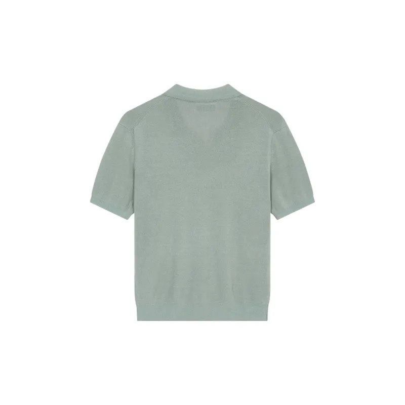 CALVIN KLEIN Polo Shirt Men's Green-1