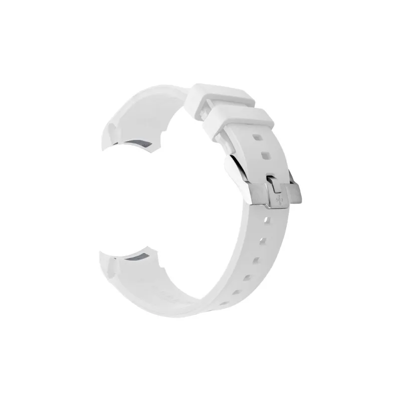 VAGENARI Fluoroelastomer Strap Compatibility For Emperor Sailing Green Bay 41mm M7941A1A0RU Watch Band Unisex-5