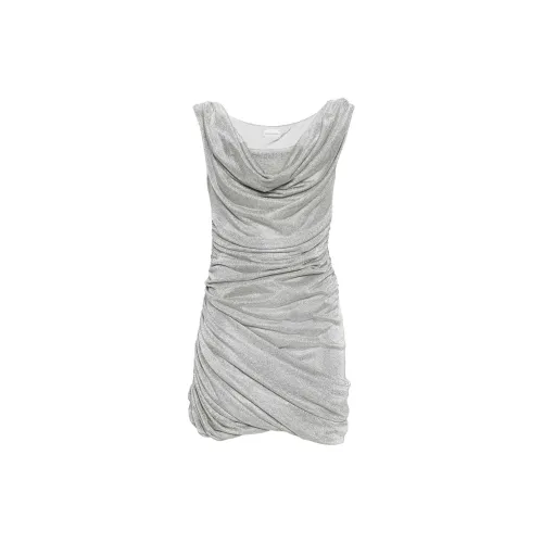 Magda Butrym Short-Sleeved Dresses Women's Silver