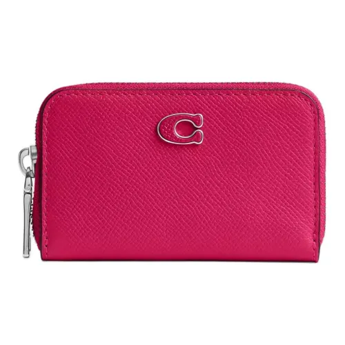 COACH Zip Around Card Holders