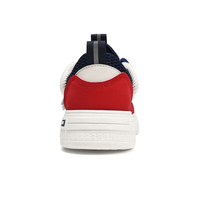 Warrior Height Increasing, Abrasion Resistant, Lightweight, And Breathable Low Top Skateboard Shoes Unisex-66