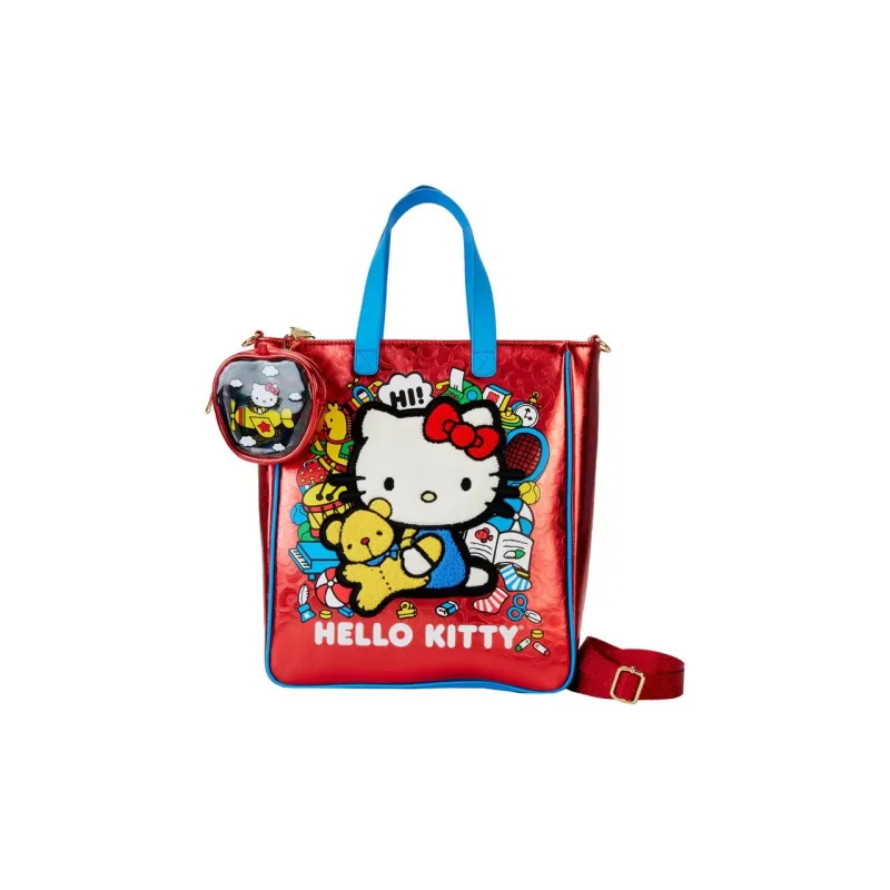 Sanrio Loungefly Collaboration PU Handbag Shoulder Bag Women's Red-0