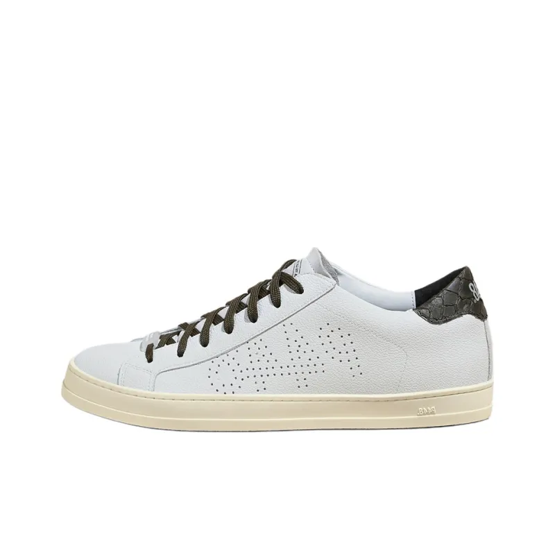 P448 John Carp Army Low-Top Skateboard Shoes Unisex Light Blue-0