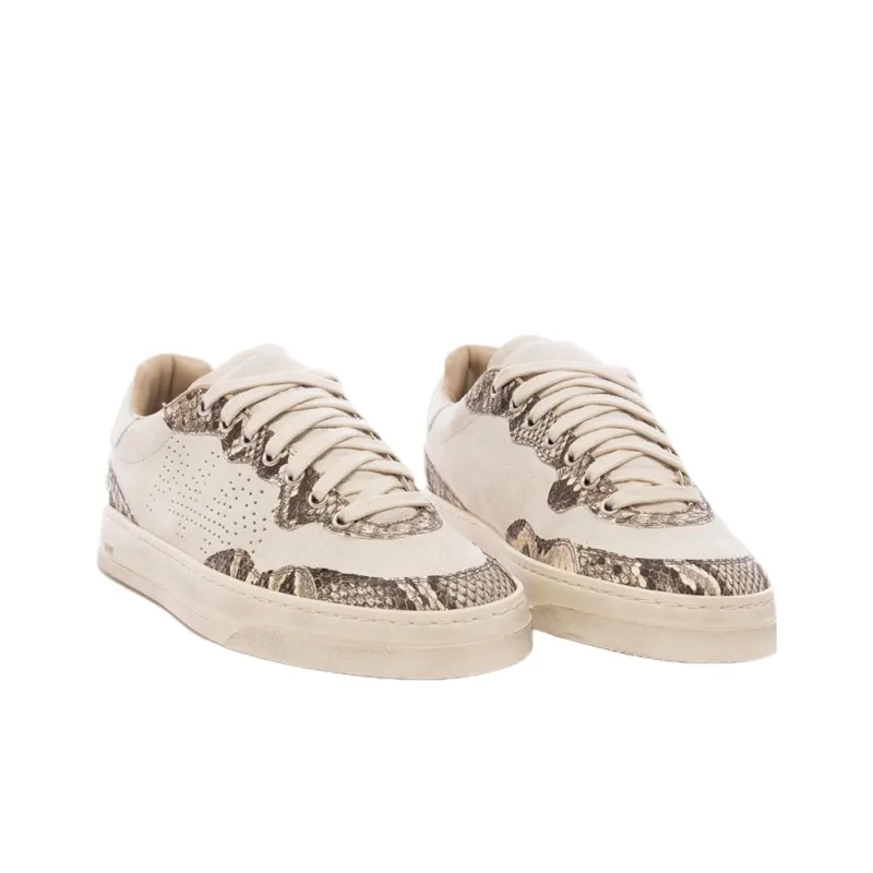 P448 Bali Python Low-Top Skateboard Shoes Unisex Brown-2