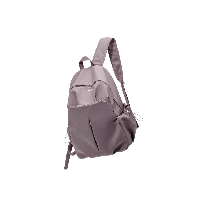 WONHOX Fabric Backpack Laptop Bag Backpack Regular Unisex Black/Gray/Red/Pink Purple-26