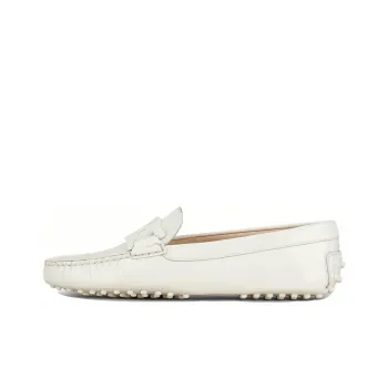 TOD'S City Casual Single Shoes Women's White