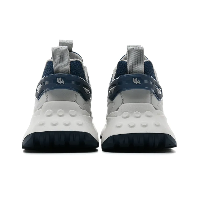 HLA Outdoor Fashion Breathable Mesh Athletic Shoes Height Increasing Wear-Resistant Casual Shoes Men's-3