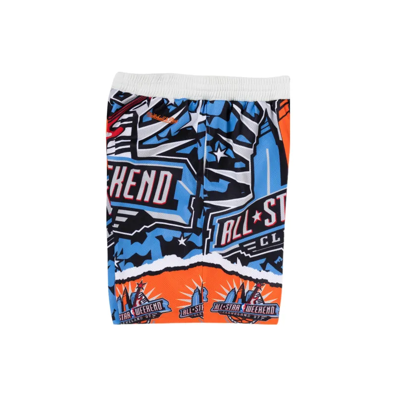 Mitchell & Ness Jumbotron 2.0 Sublimated Shorts All Star 1997 98-3