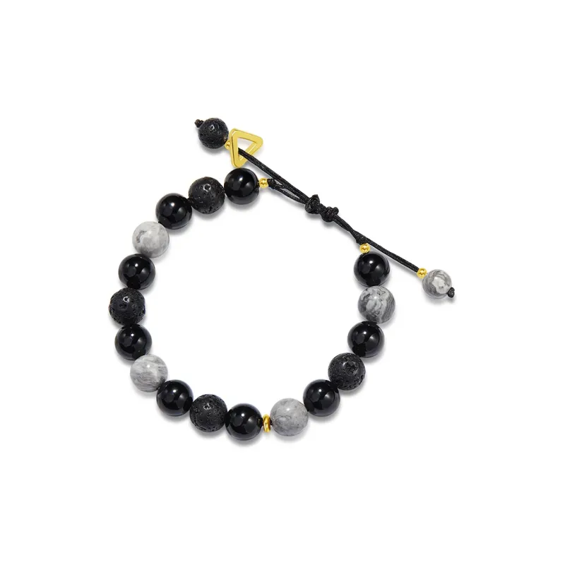 AGOVSKI Obsidian Bracelets Unisex-0