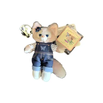 Disney LinaBell Denim LinaBell Pendant Dolls Plush Pendant Small Size Tall