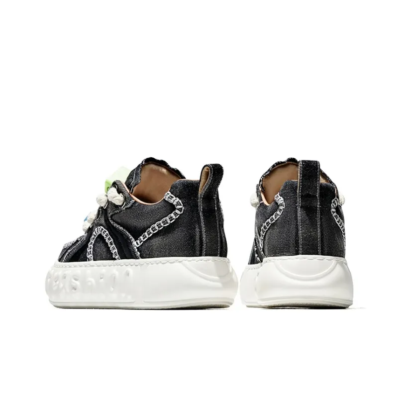 MOERBAI Breathable Lightweight Height Increasing Low-Top Casual Shoes Men's-3