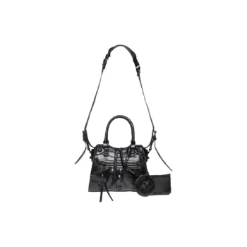 STEVE MADDEN PU Shoulder Bag Crossbody Bag Handbag Medium Size Women's Black/Gray