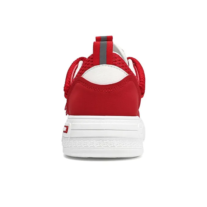 Warrior Height Increasing, Abrasion Resistant, Lightweight, And Breathable Low Top Skateboard Shoes Unisex-72