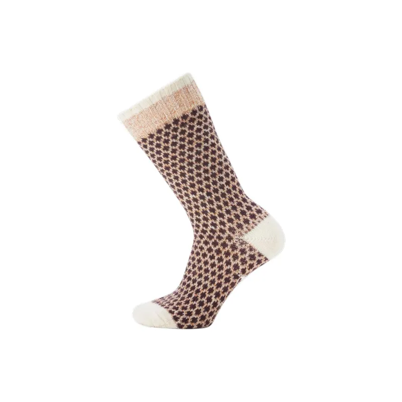SMARTWOOL Everyday Popcorn Polka Dot Crew Socks Mid-Calf Socks Women's 1 Pack-1