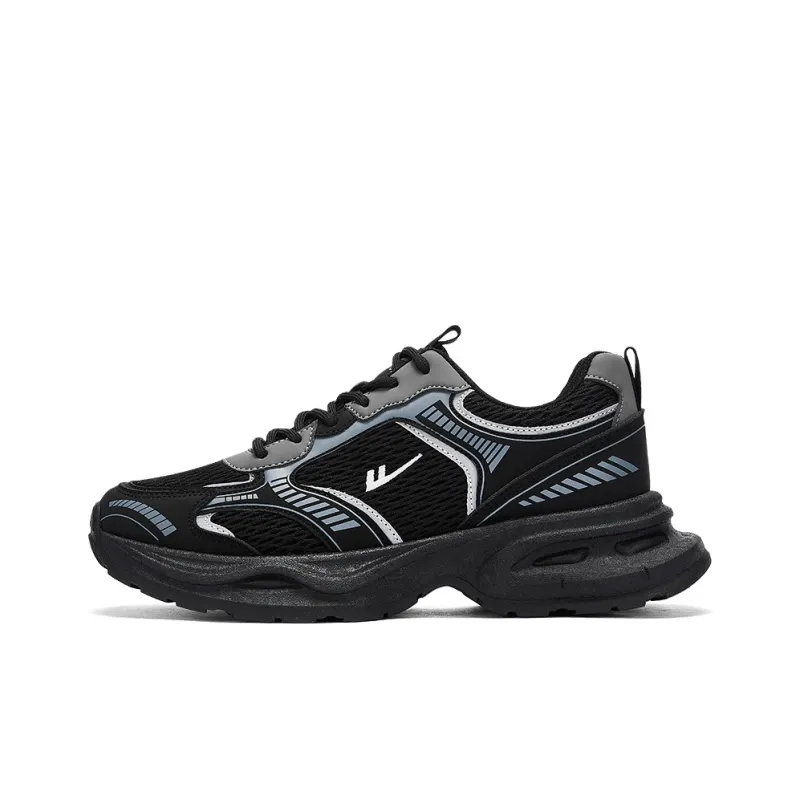 Warrior Platform Comfortable Anti-Slip And Wear-Resistant Breathable Height Increasing Low-Top Chunky Sneakers Men's-6