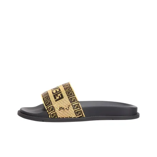 VERSACE Slide Slippers Men Metallic