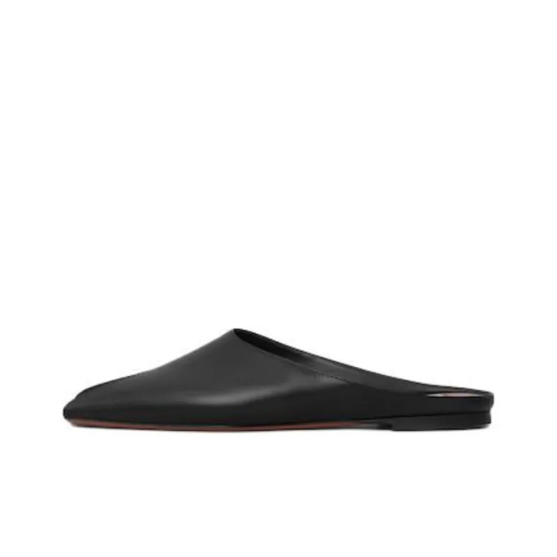 Alaia Slide Slippers Women's Black-0