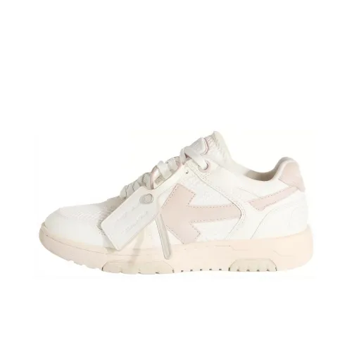 OFF-WHITE Out Of Office OOO Low Tops White Lilac Purple Women's