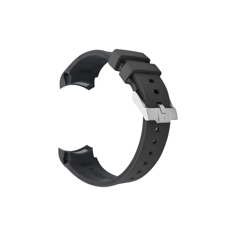 VAGENARI Fluoroelastomer Strap Compatibility For Emperor Sailing Green Bay 41mm M7941A1A0RU Watch Band Unisex-4