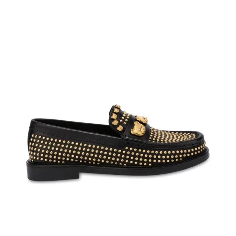 MOSCHINO Casual Single Shoes Women's Black-1