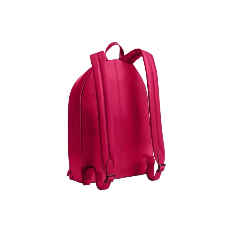 COACH Zhen Paper Leather Backpack Large Size Men's Dragon Fruit Red-1