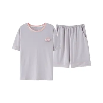 MIIOW Pajama Set Men's Light Gray