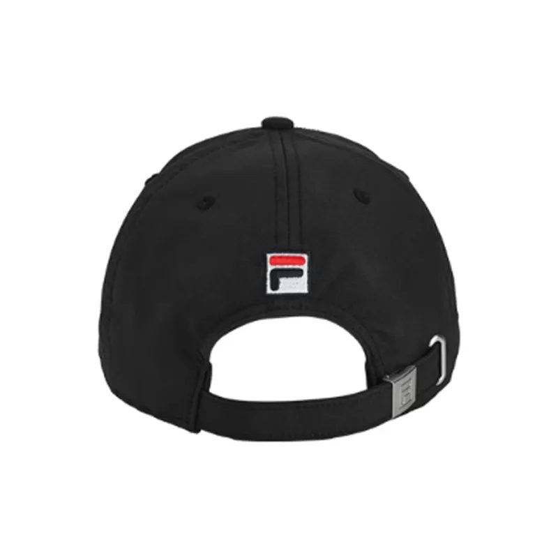 FILA Polyester Cotton Spandex Baseball Caps Unisex Black-2