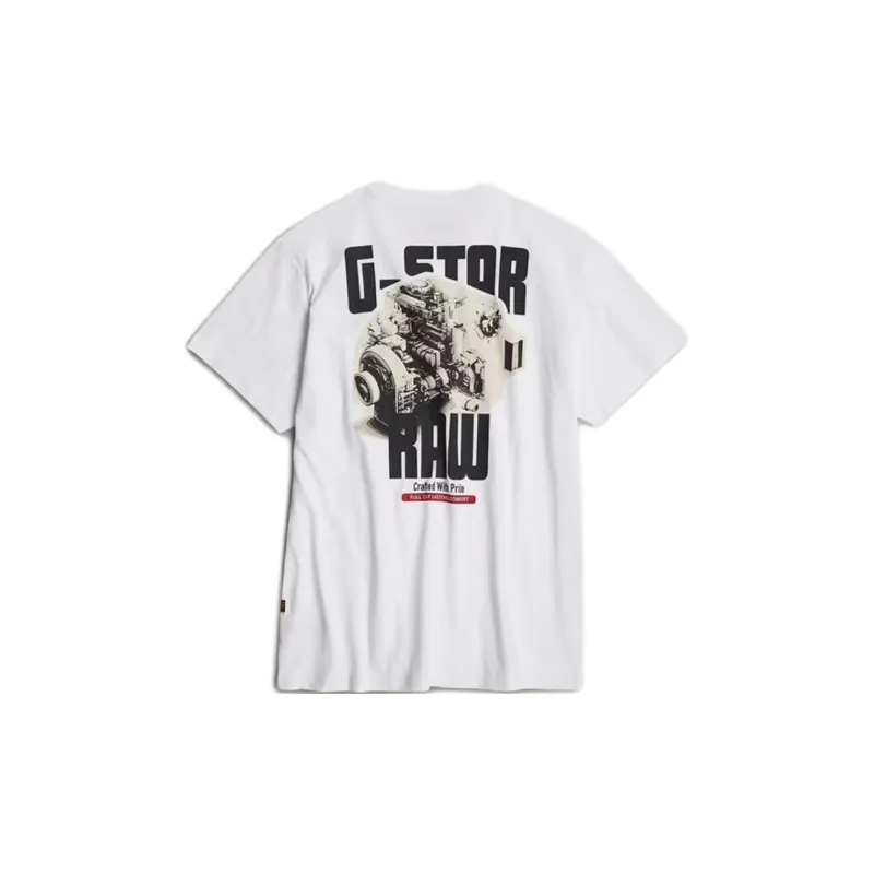 G STAR RAW T Shirts Men White-1