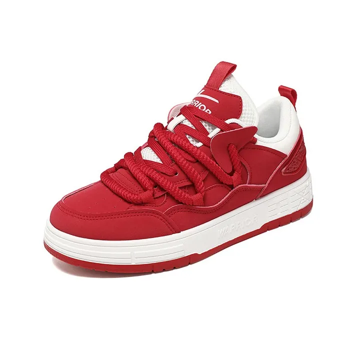 Warrior Height Increasing, Abrasion Resistant, Lightweight, And Breathable Low Top Skateboard Shoes Unisex-31