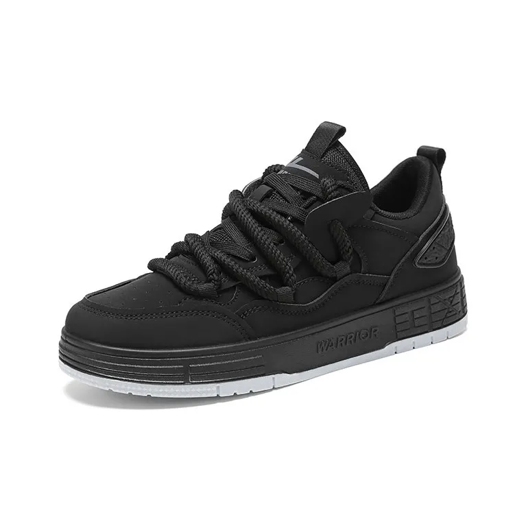 Warrior Height Increasing, Abrasion Resistant, Lightweight, And Breathable Low Top Skateboard Shoes Unisex-18