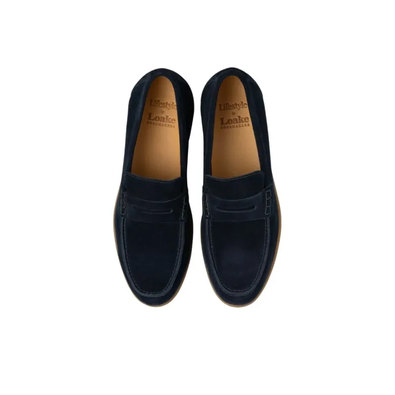 LOAKE Loafers Men's Marine Blue-3