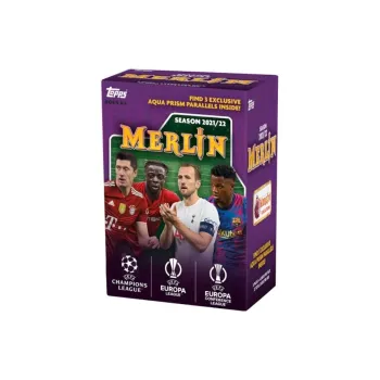 Topps 2021 22 Topps Uefa Champions League Merlin Soccer Blaster Box 2x Lot