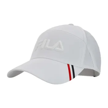 FILA Polyester Baseball Caps Men's White