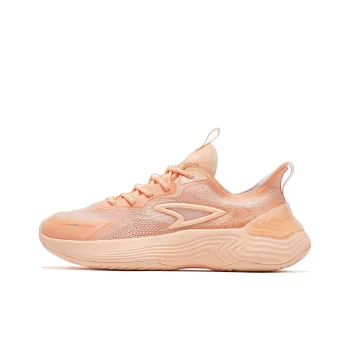 QIAODAN Anti-Slip Wear-Resistant Low-Top Casual Shoes Men's Micro Light Orange
