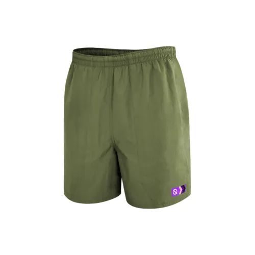 Qinkung Sports Shorts Men Army Green