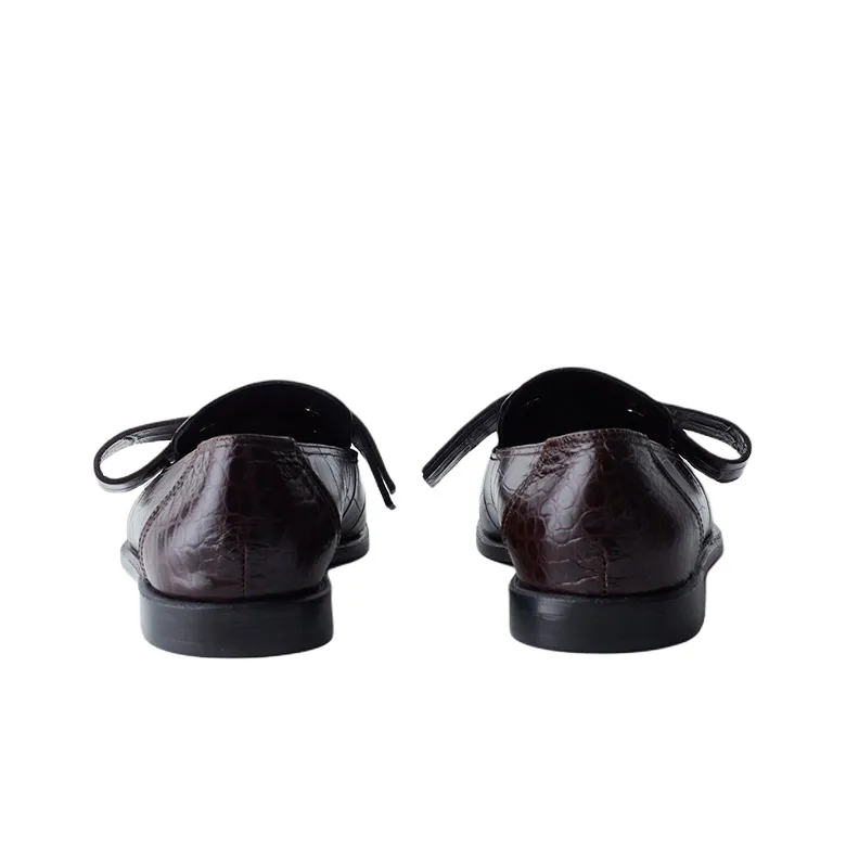 TIBI Morris Loafers Women's Brown-4