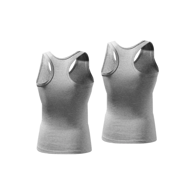 H YXIANG Tank Top For Summer Men's 2 Pack-5