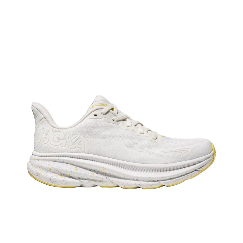 HOKA ONE ONE Clifton 9 White Lemonade-1
