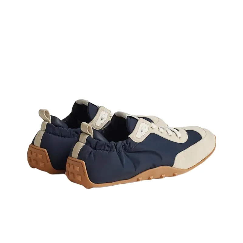 HERMES In Low Top Casual Shoes Men's Blue-3