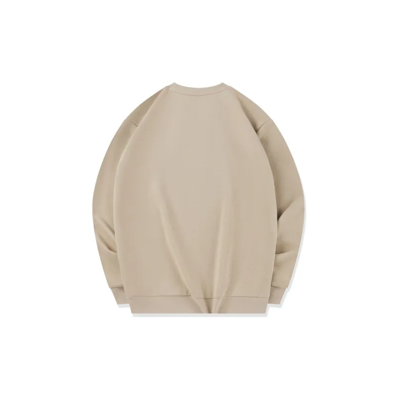 QIAODAN Early Autumn Sweatshirt Men's Nut-1