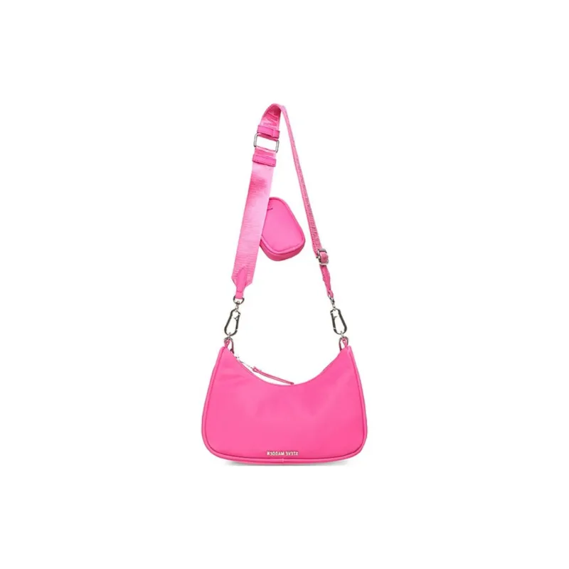 STEVE MADDEN PU Crossbody Bag Shoulder Bag Medium Size Women's Peach Pink-3