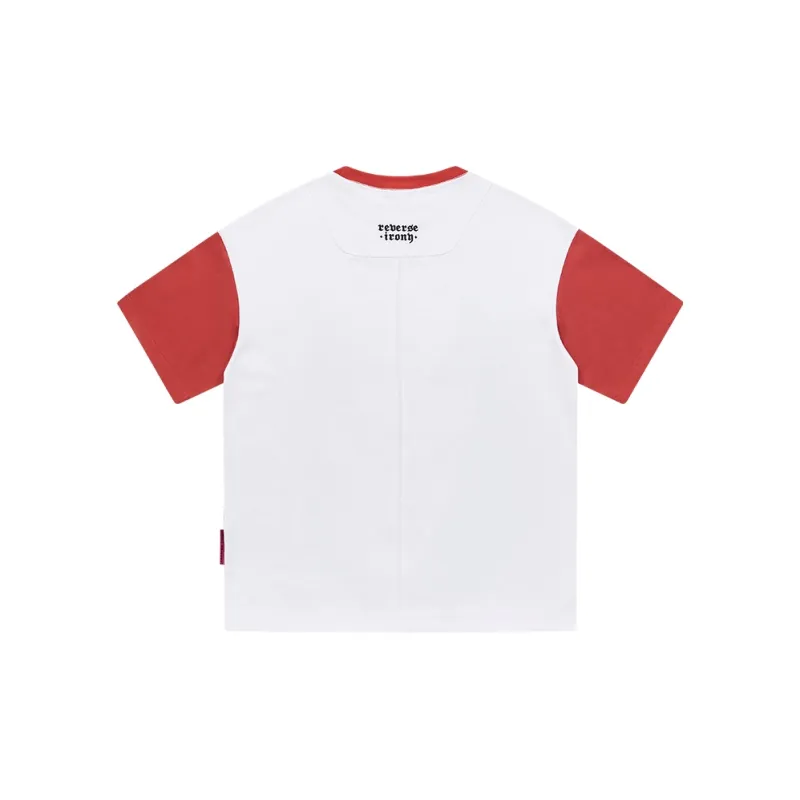 EMPTY REFERENCE x REVERSE IRONY T Shirt Unisex Red-1