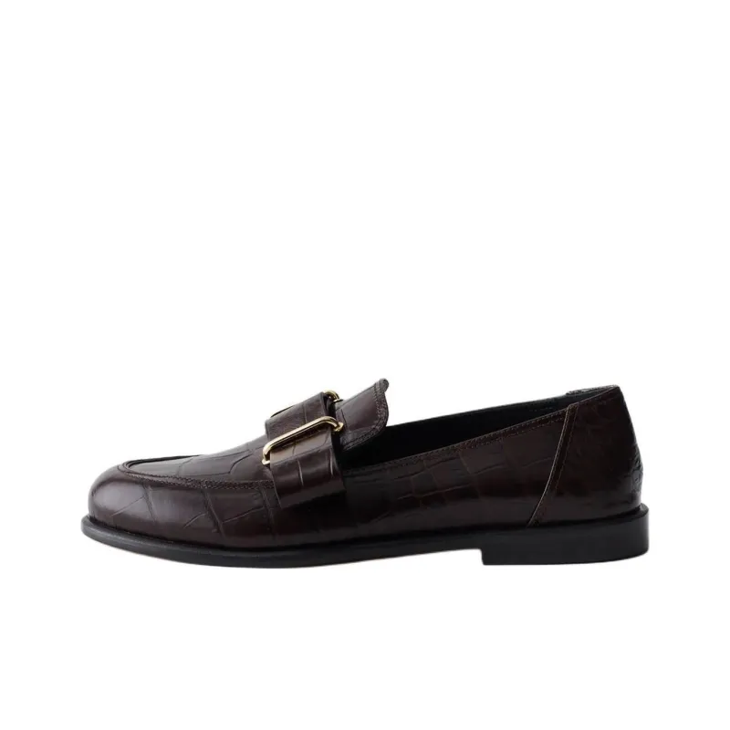 TIBI Morris Loafers Women's Brown-0