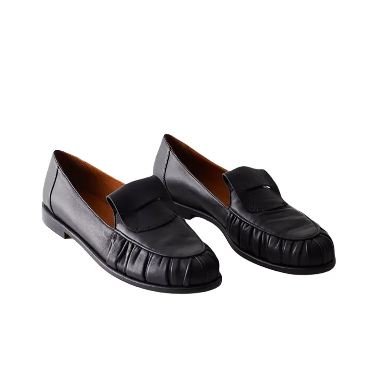 TIBI Steve Loafers Women's Black-2