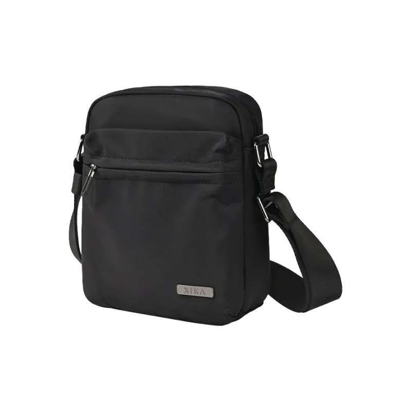 Yohji Kimura Oxford Shoulder Bag, Crossbody Bag Regular Unisex Black-1