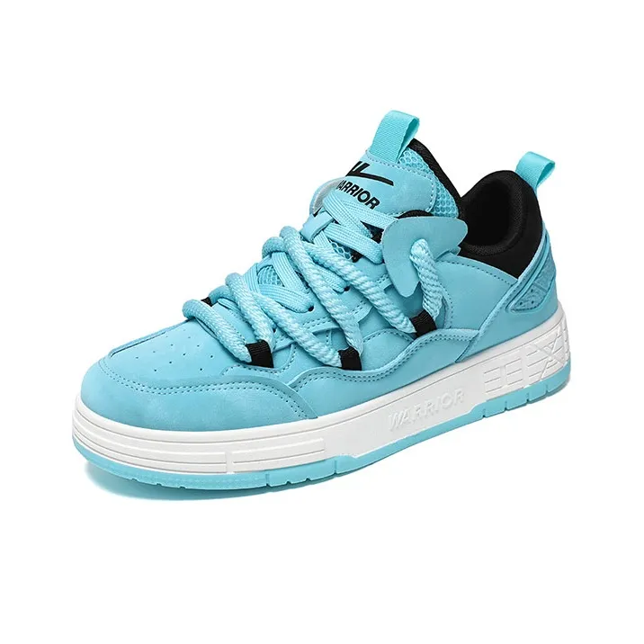 Warrior Height Increasing, Abrasion Resistant, Lightweight, And Breathable Low Top Skateboard Shoes Unisex-24